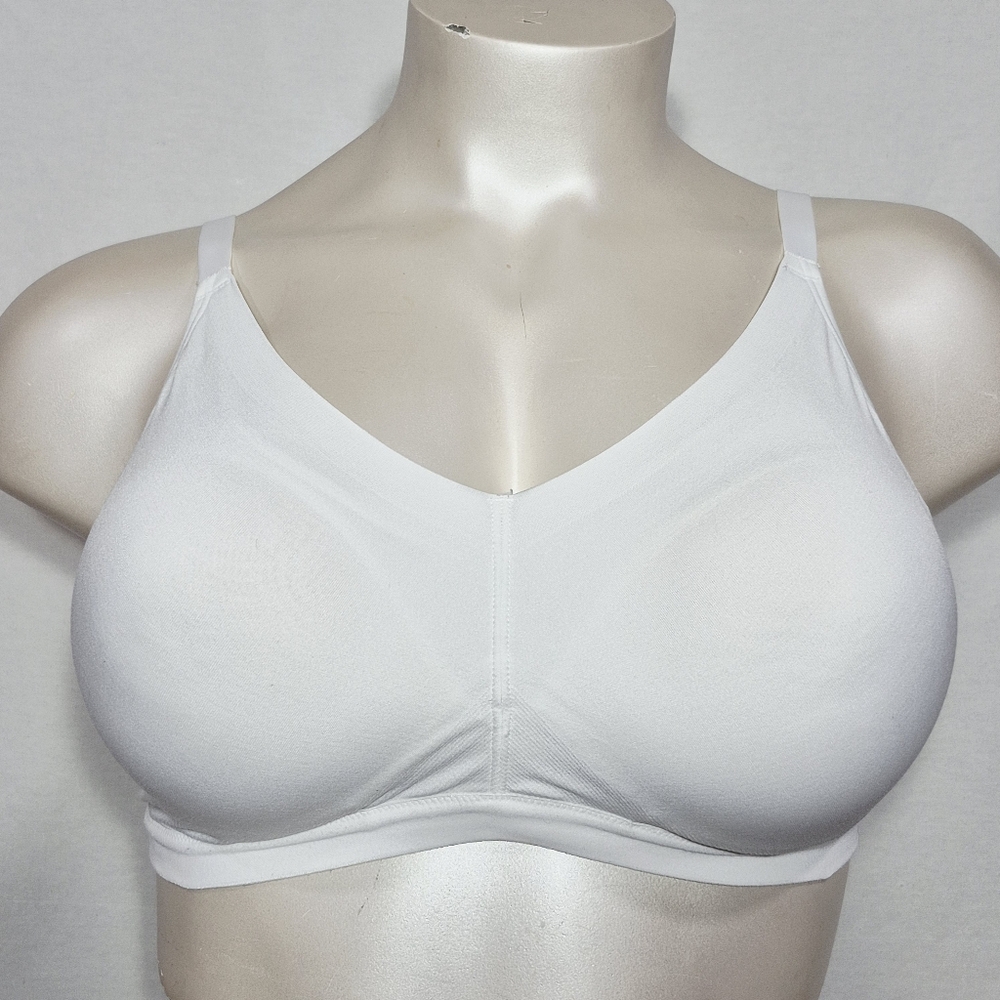 2XL Warner RN0212T Easy Size Wire Free Bralette‎ White